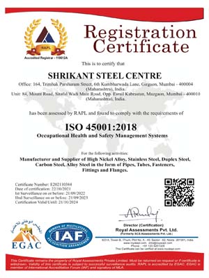  ISO 14001:2018 Certificate