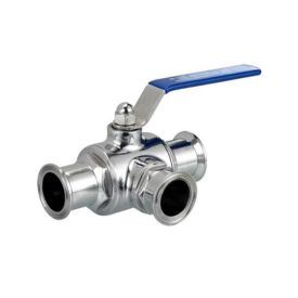 3 Way Sanitary Ball Valve Manufacturer in Middle East