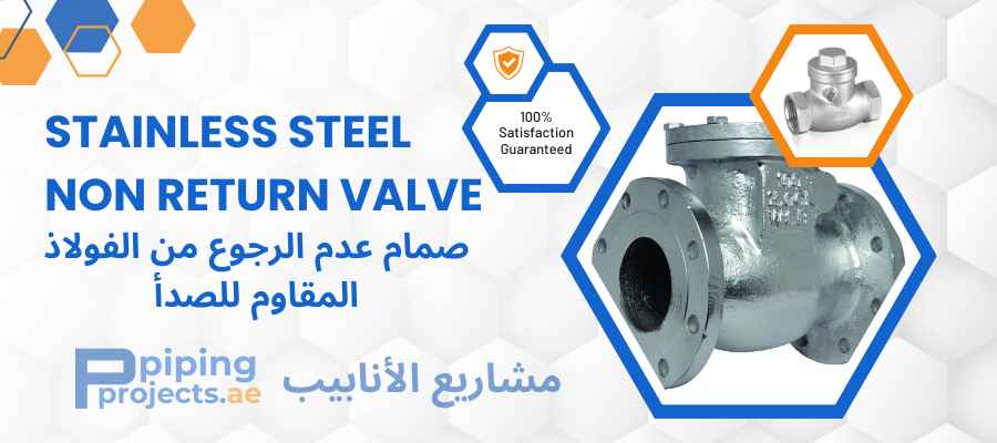 Stainless Steel Non Return Valve Manufacturer & Supplier in Middle East